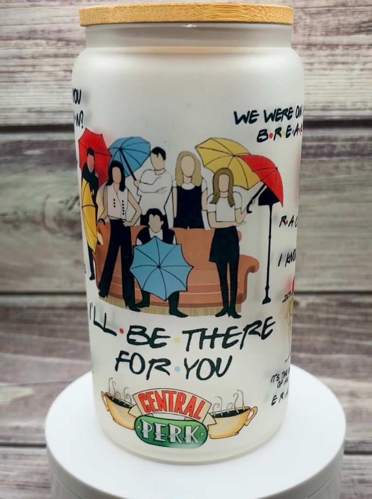 Personalized 18oz Glass Tumbler